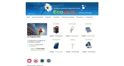 Desktop Screenshot of ecosolar.com.uy